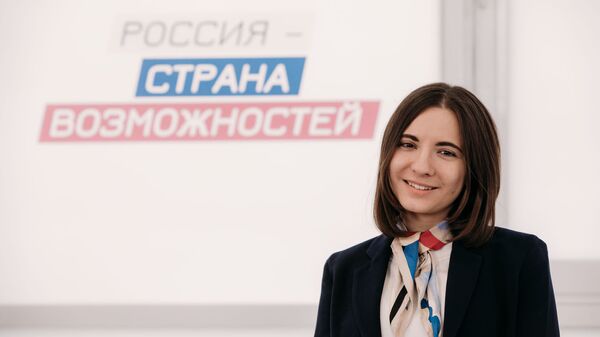 Участница конкурса Лидеры России, заместитель шеф-редактора агентства Baltnews Алина Герлиня - Sputnik Латвия