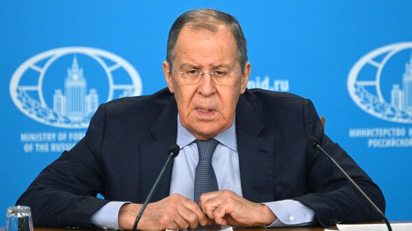 Пресс-конференция главы МИД РФ С. Лаврова - Sputnik Латвия